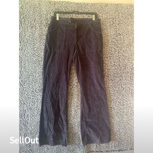 Gap Women's Flare Jeans Size 10 Blue Dark Wash Retro Y2K Style